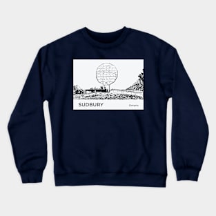 Sudbury Ontario Crewneck Sweatshirt